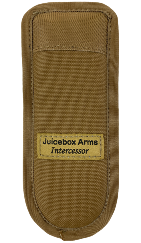 Coyote Brown Battle Belt Holster Pad Juicebox Arms Intercessor Front